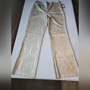 Vince Camuto Shiny Gold Pants